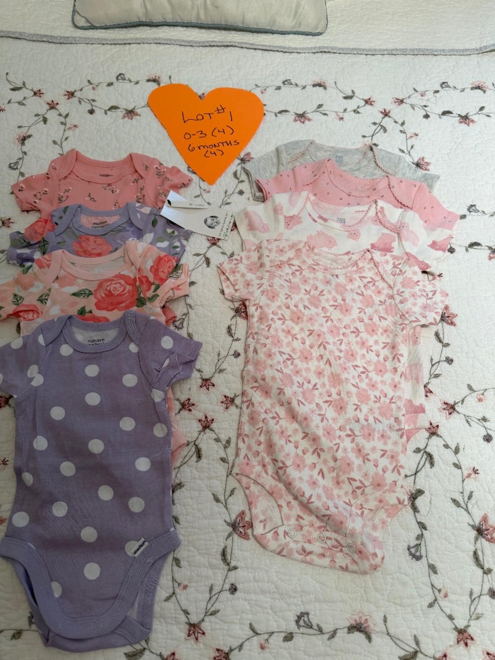 Baby girl clothes 6/9 months $45